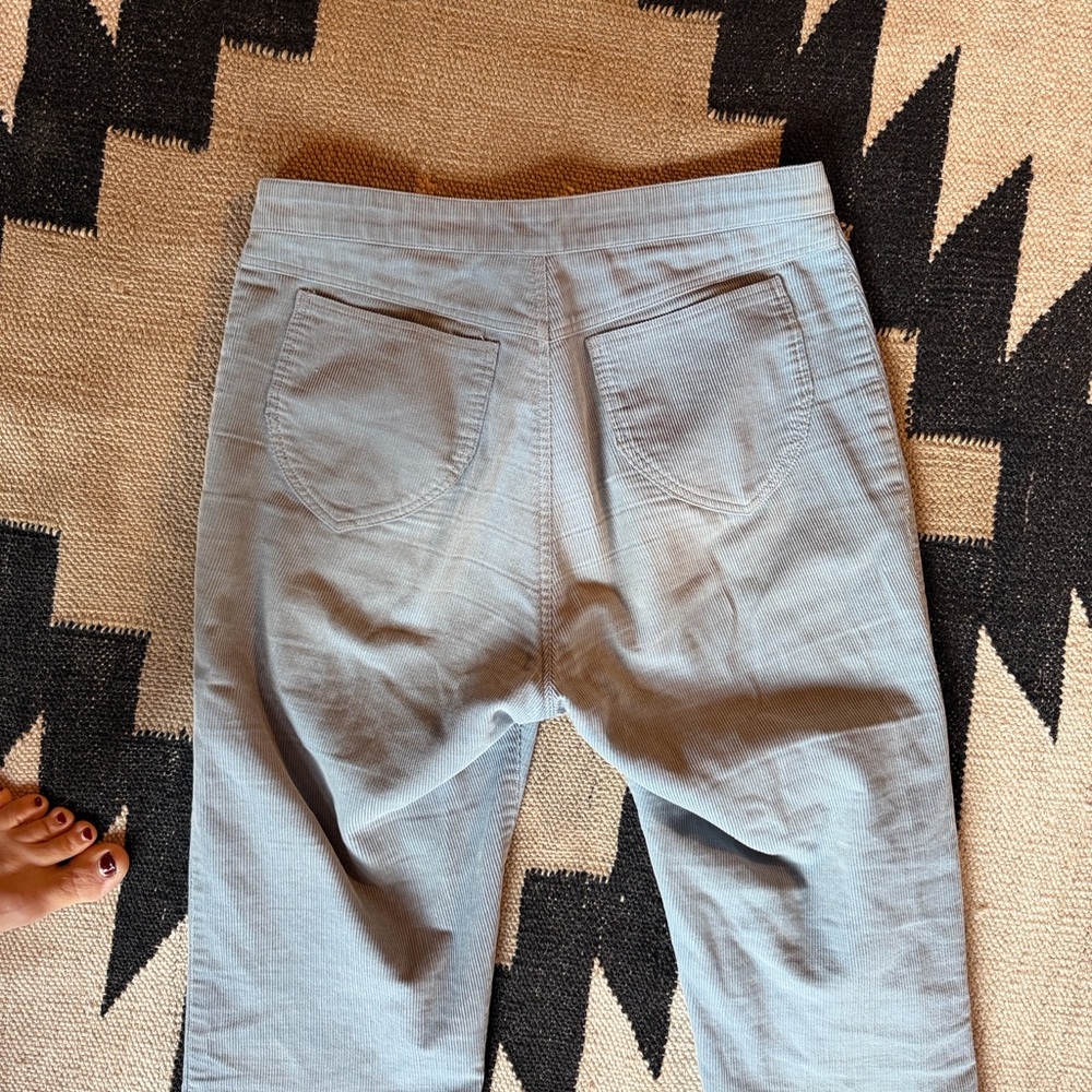 Lykke Wullf Powder Blue Corduroy Ranch Pants - Picture 3 of 5
